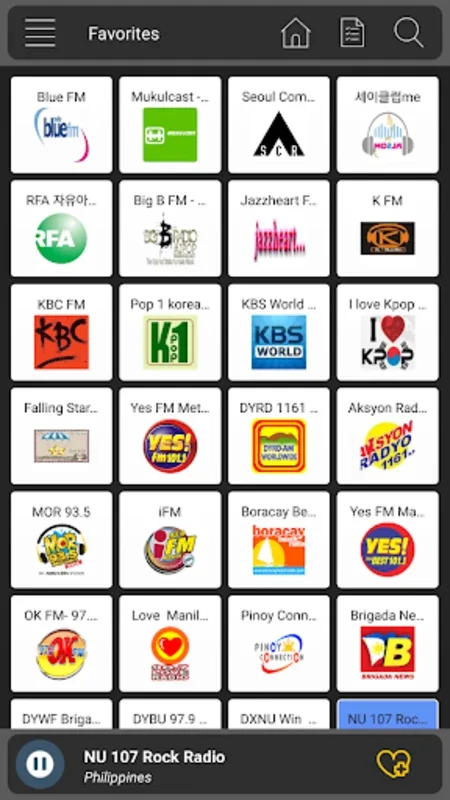 Philippines Radio for Android - Stream Diverse Stations