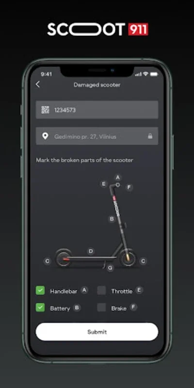 SCOOT911 for Android: Eco-Friendly Urban Mobility