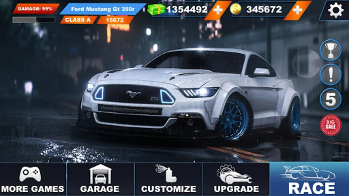 Mustang GT350 for Android - Realistic Driving Thrills