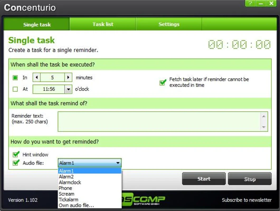 Concenturio for Windows - Stay on Top of Your Tasks