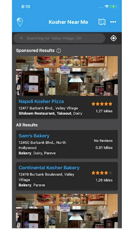 Kosher Near Me for Android - Find Kosher Spots Easily