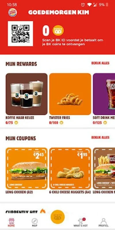 Burger King Nederland for Android - Unlock Rewards & Convenience