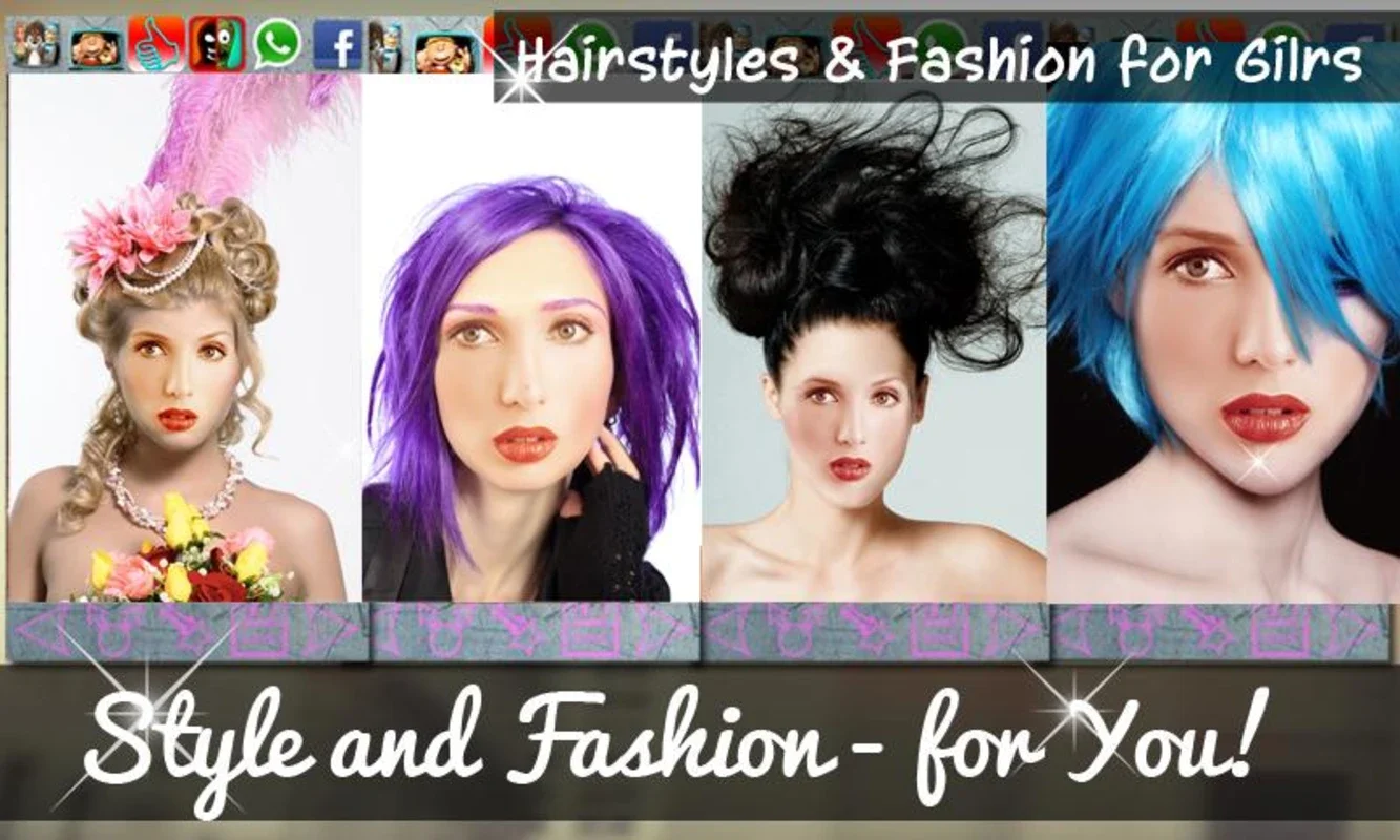 Hairstyles & Fashion for Girls on Android - Transform Your Look