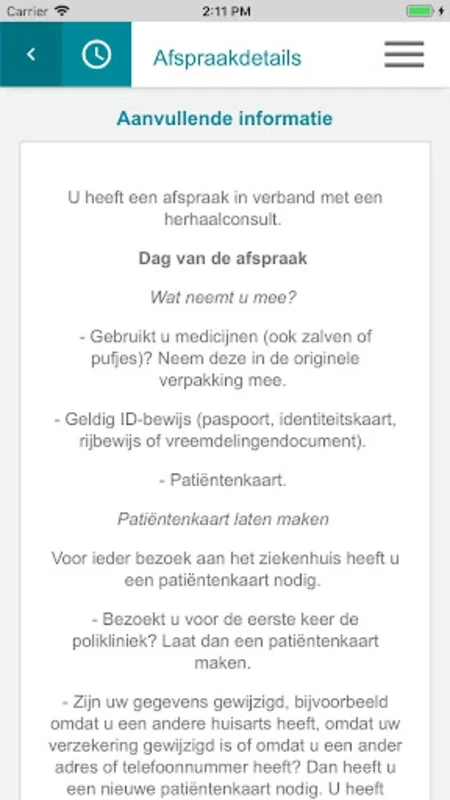 mijnTreant for Android: Access Treant Zorggroep Info Easily