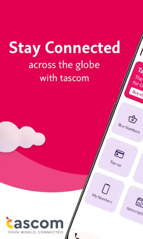 Second Phone Number: TASCOM for Android - Stay Connected Globally