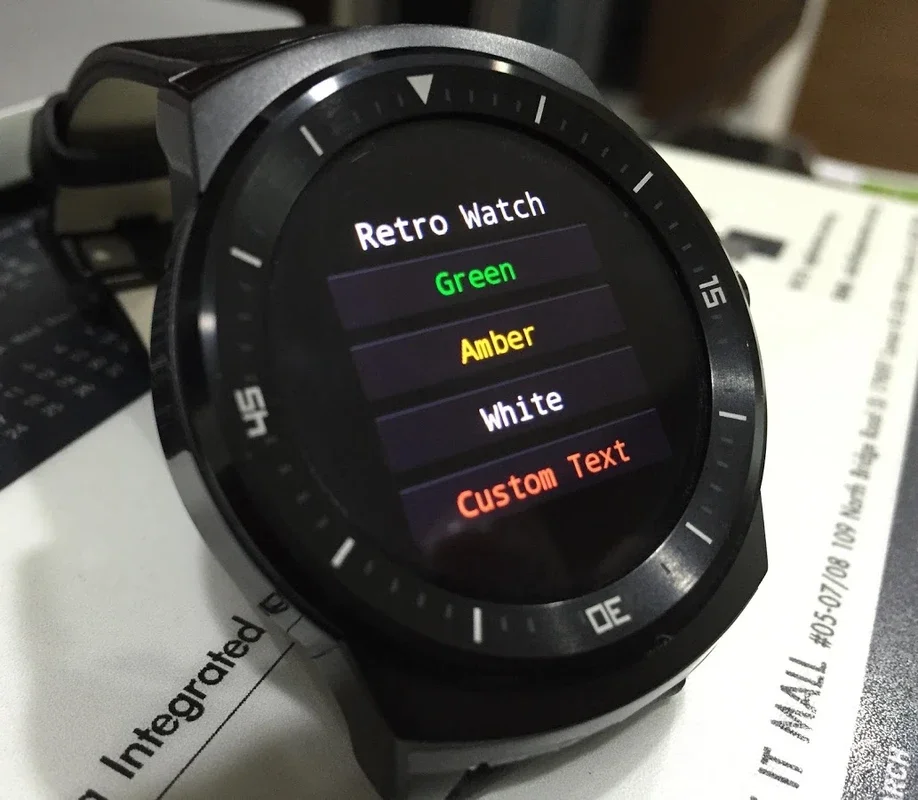 Retro Watch for Android: A Vintage Timepiece