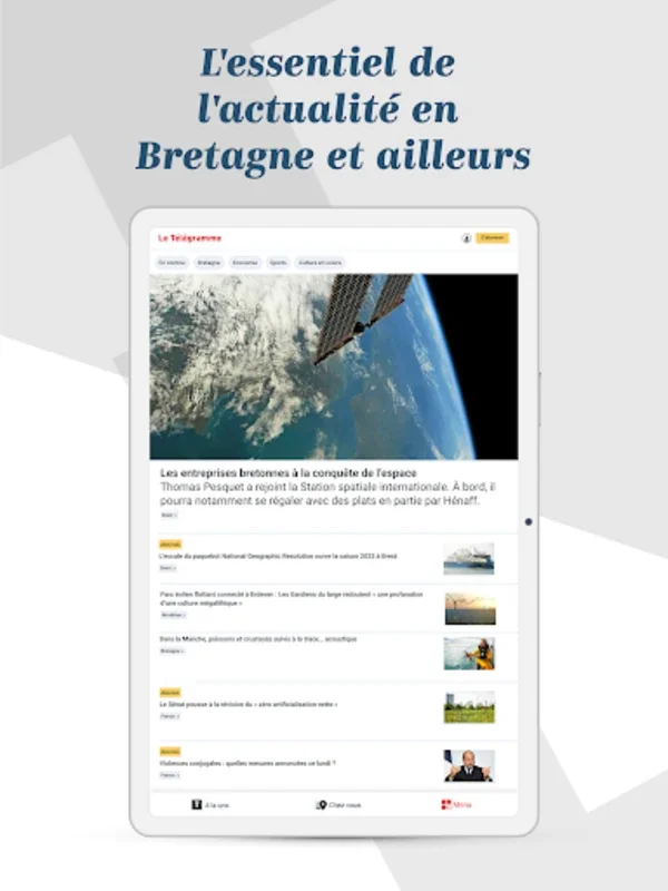 Le Télégramme for Android - Comprehensive News App