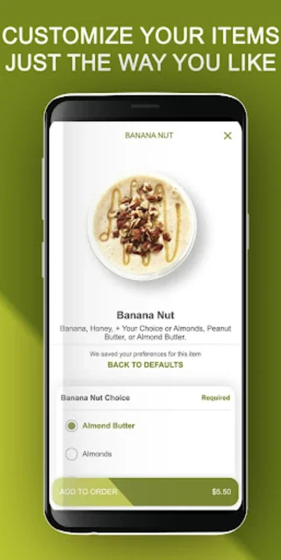 Beyond Juicery + Eatery for Android: Order Fresh Meals & Earn Rewards