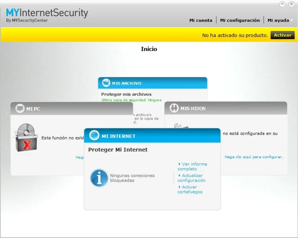 MYInternetSecurity GOLD for Windows - Secure Your System