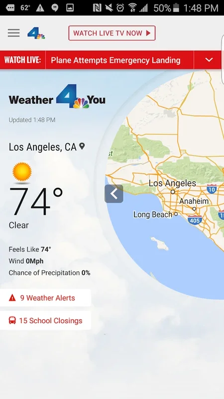 NBC4 LA for Android - Comprehensive LA News & Weather