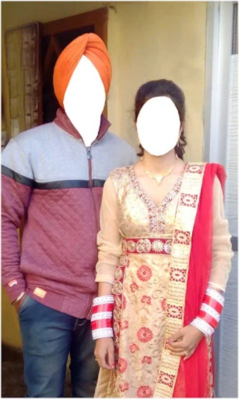 Sikh Couple Fashion Suit New for Android: Effortless Photo Transformation