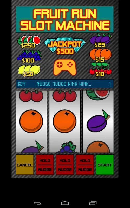 Fruit Run FREE Slot Machine for Android - Exciting Gaming