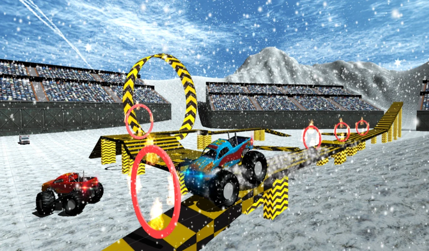 Snow 4x4 Monster Truck Stunt for Android - Thrilling Rides