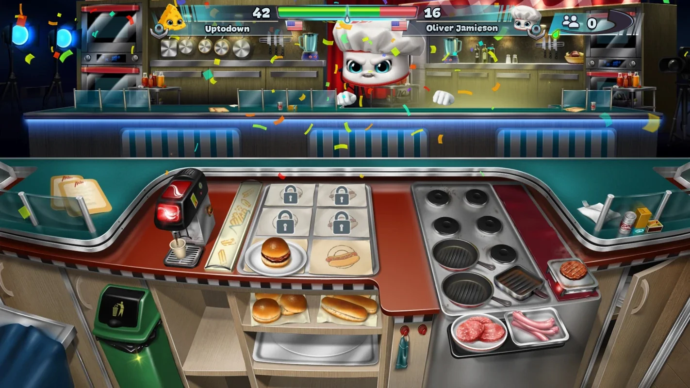 Cooking Fever Duels for Android - Compete in Food Serving