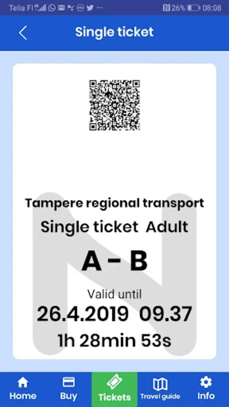 Nysse Mobiili for Android: Simplifying Tampere Transport