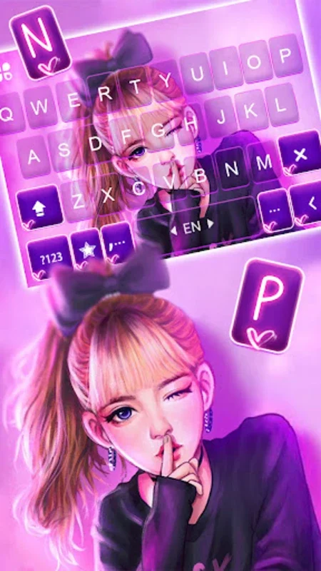 Kpop Pink Girl Themes for Android: Customize Your Keyboard