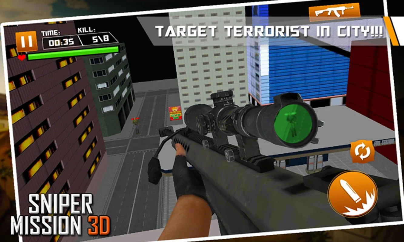 Russian Police Sniper Revenge for Android - Intense Sniper Action