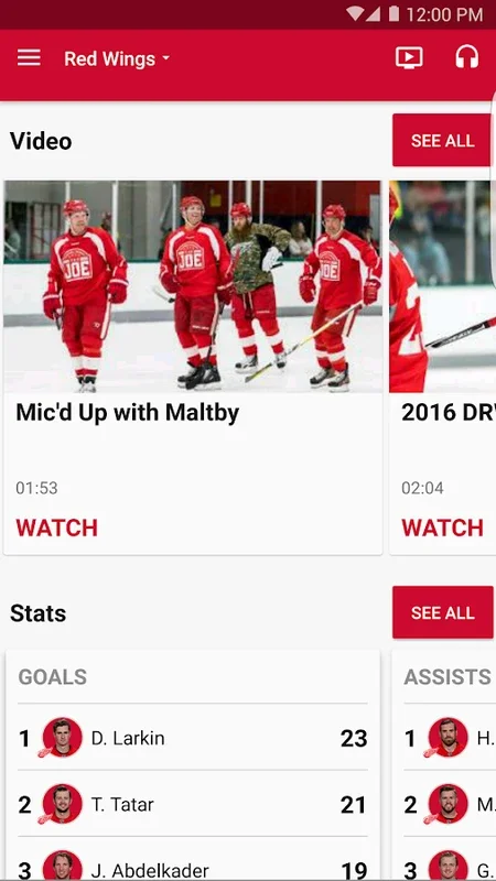 Red Wings for Android: Stay Connected to the Detroit NHL Team