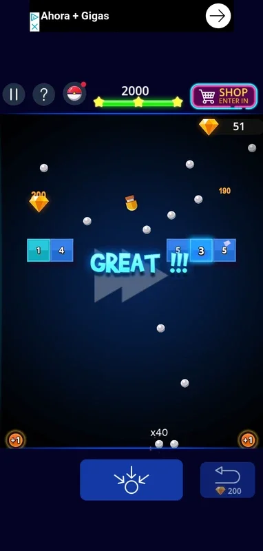 Bricks VS Balls for Android - Score High by Breaking Bricks