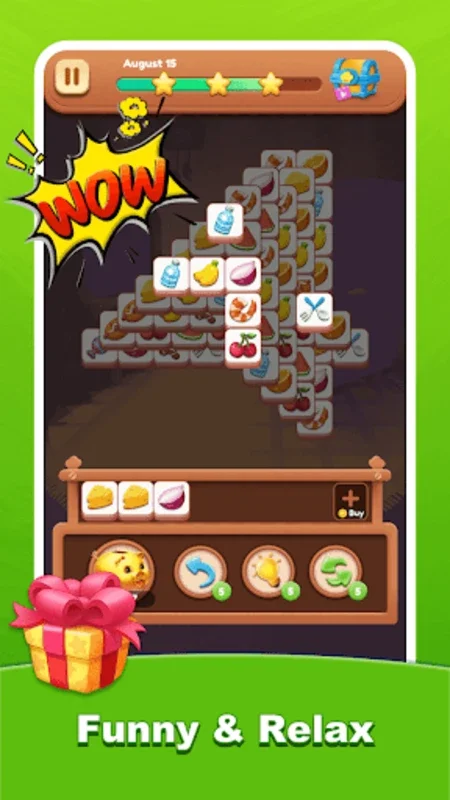 Food Match:Tile Busters for Android - Engaging Puzzle Fun