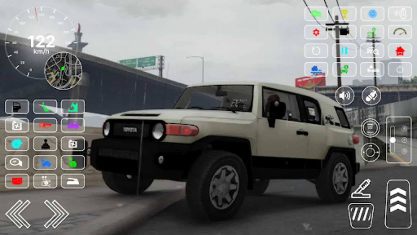 FJ Cruiser Traffic Trails for Android - Extreme Offroad Racing