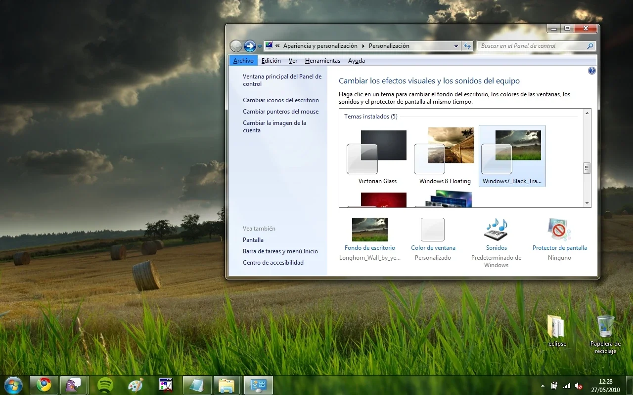 Windows7 Black Transparent for Windows - Transform Your Desktop