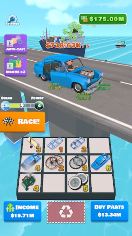 Idle Racer for Android - Race to Victory