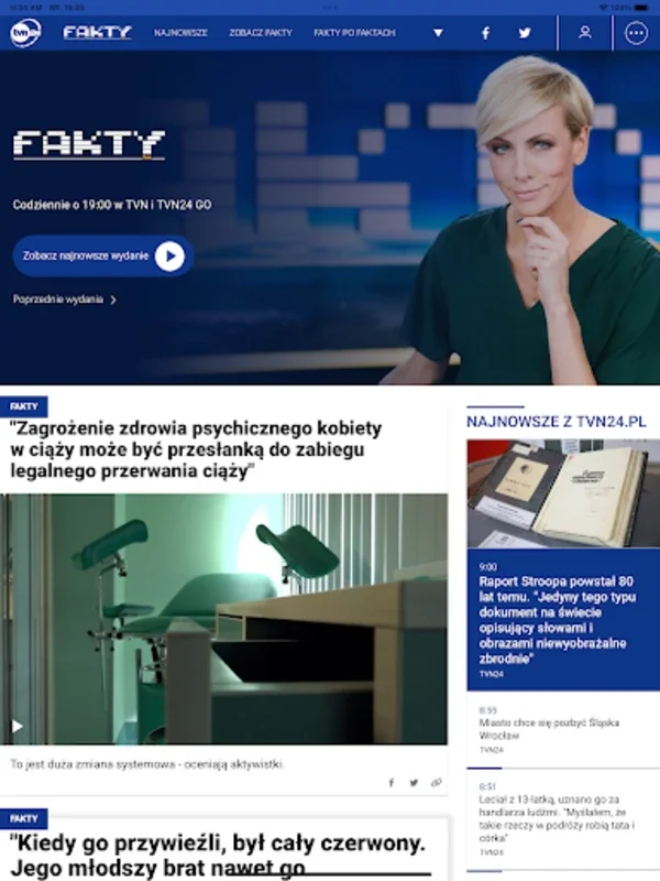 Fakty TVN for Android - Stay Informed with Global & Polish News