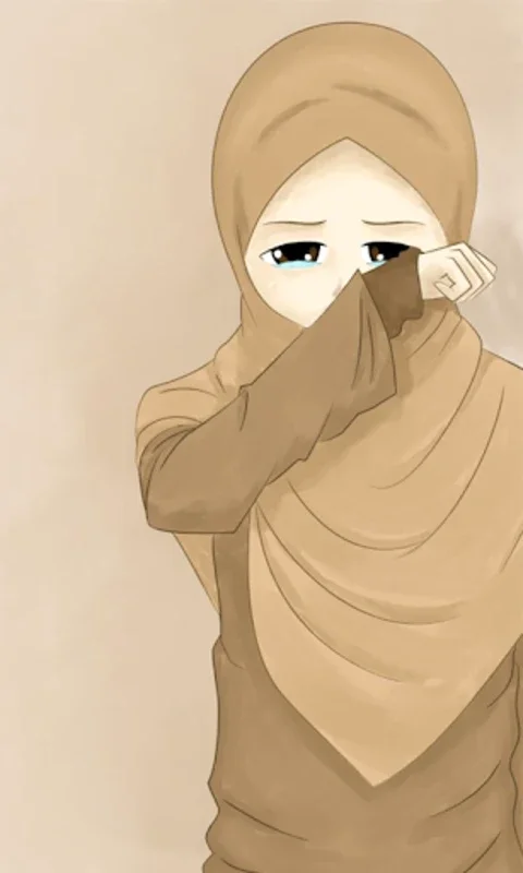 Hijab Cartoon Muslimah Wallpapers for Android - No Downloading Needed