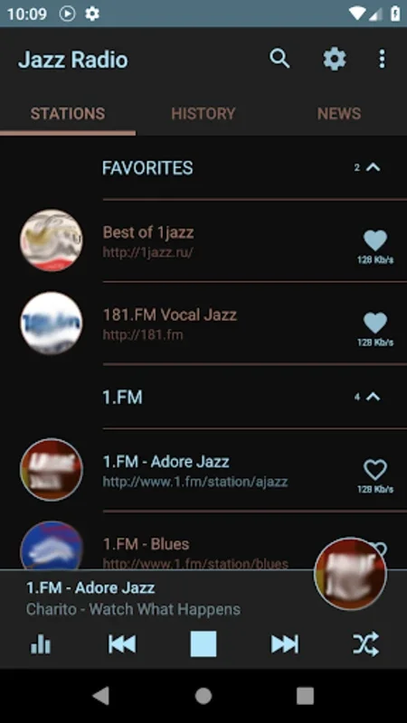 Jazz & Blues Music Radio for Android - Download the APK from AppHuts