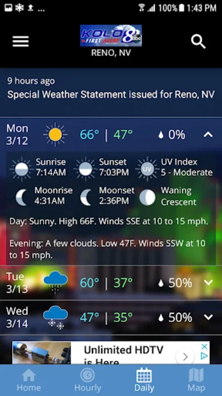 KOLO FirstAlert for Android: Hyper-Accurate Weather Forecasts