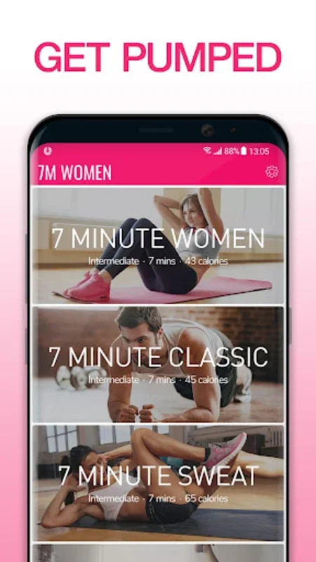 Workout for Women | Weight Loss Fitness App by 7M for Android - Download the APK from AppHuts