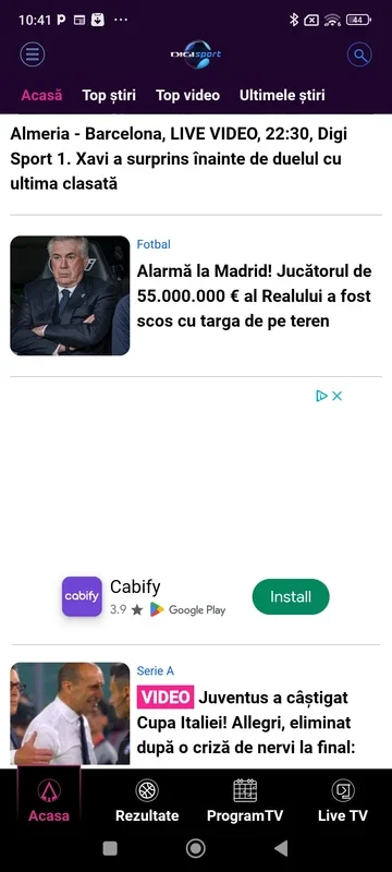 Digi Sport-Știri&meciuri LIVE for Android - Stay Updated with Sports