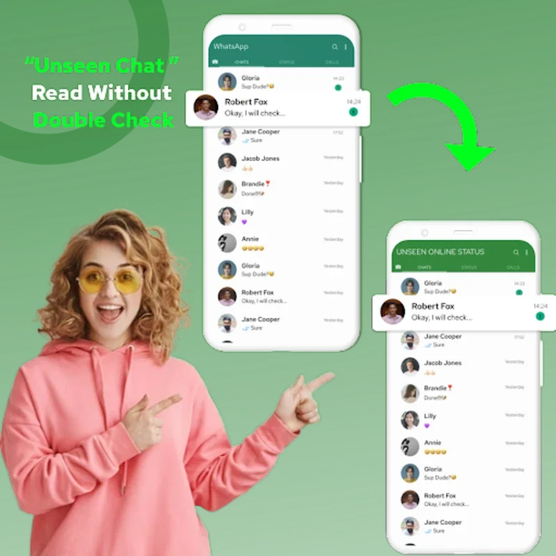 Unseen Last Seen Hidden Chat for Android - Privacy - Focused Messaging