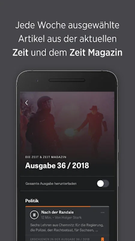 ZEIT AUDIO for Android - Immersive Audio Experience