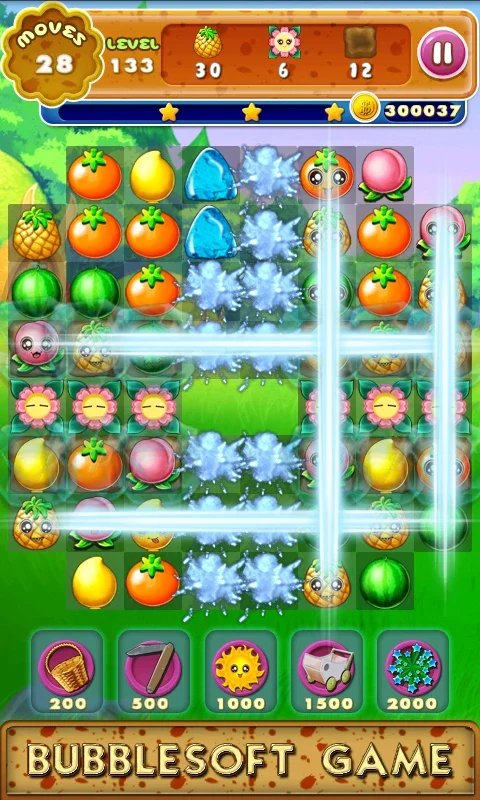 Fruit Smash for Android - Challenging Match-3 Puzzle