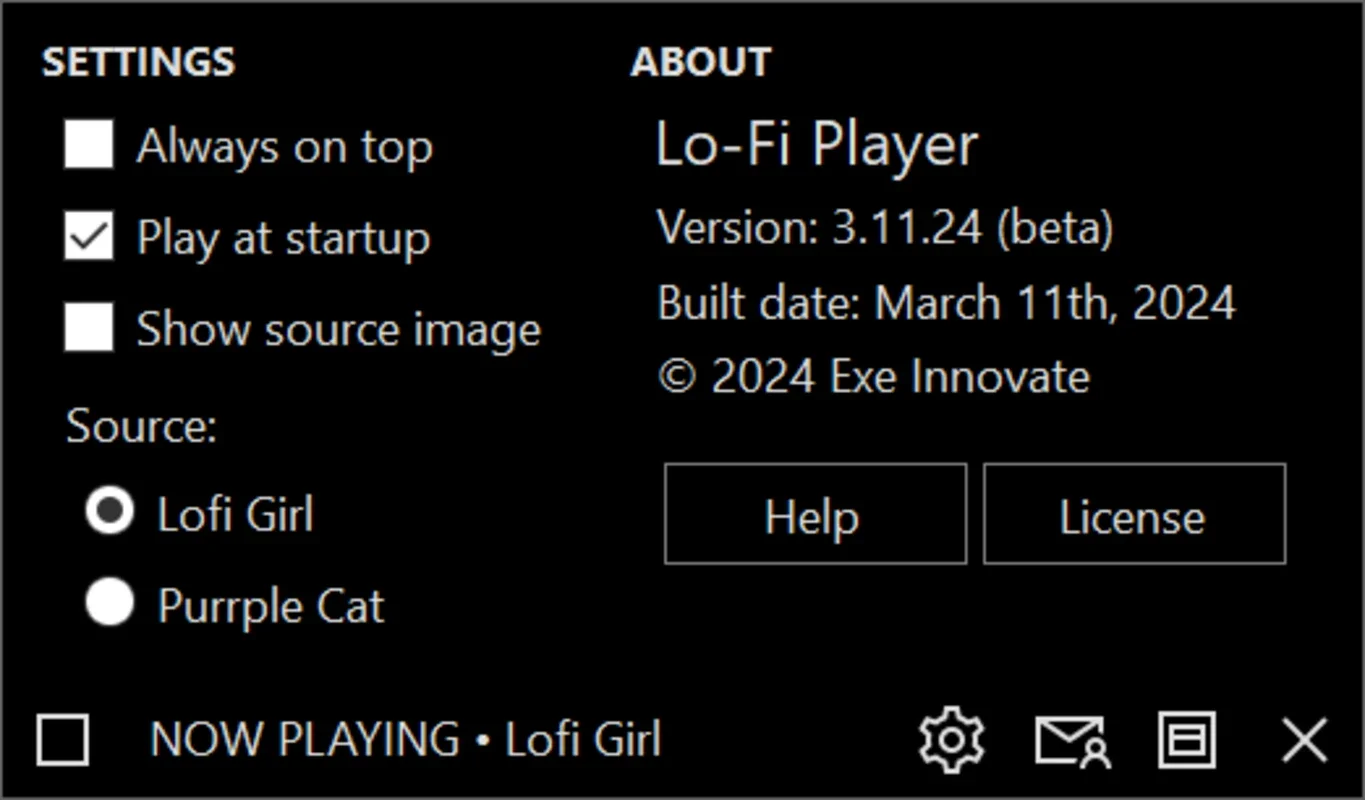 Lo-Fi Player for Windows - Enjoy Lo-Fi Music Streams