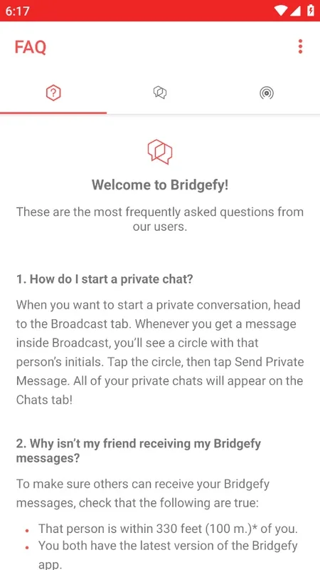 Bridgefy for Android: Offline Messaging Solution