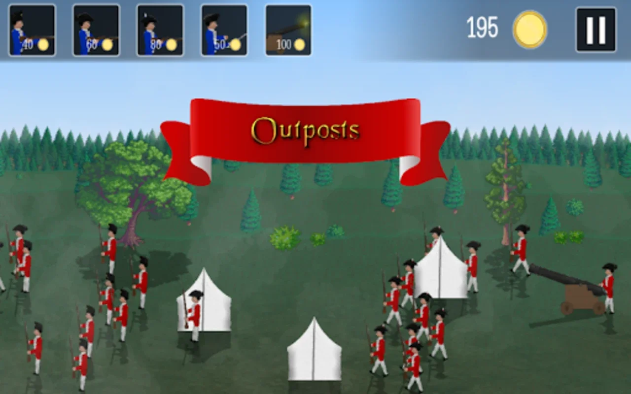 Muskets of America for Android - Immersive War Strategy