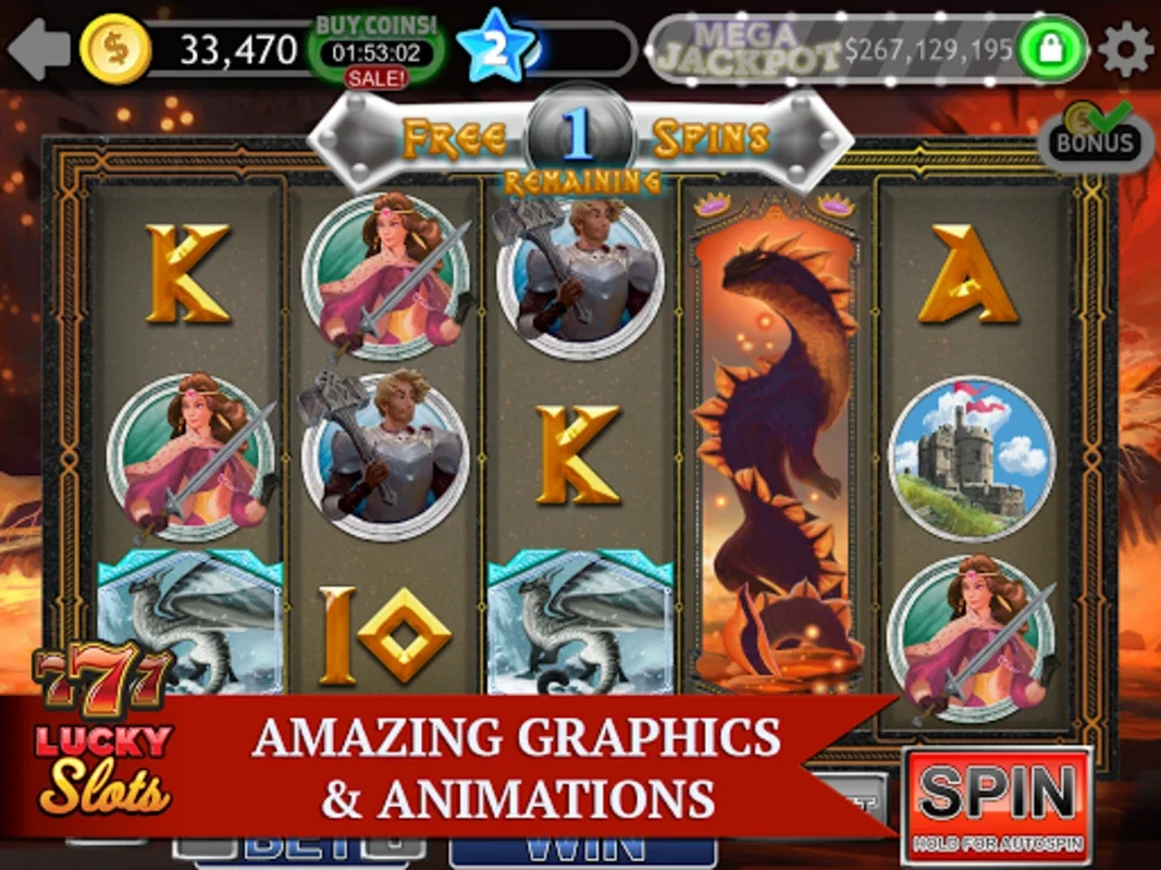 Lucky Slots for Android - Thrilling Casino Experience