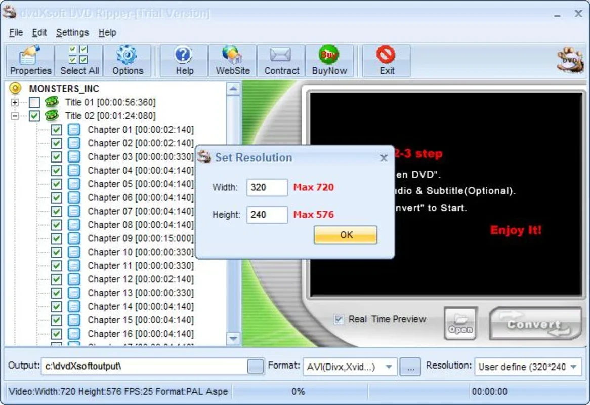 dvdXsoft DVD Ripper for Windows - Preserve and Enjoy DVDs