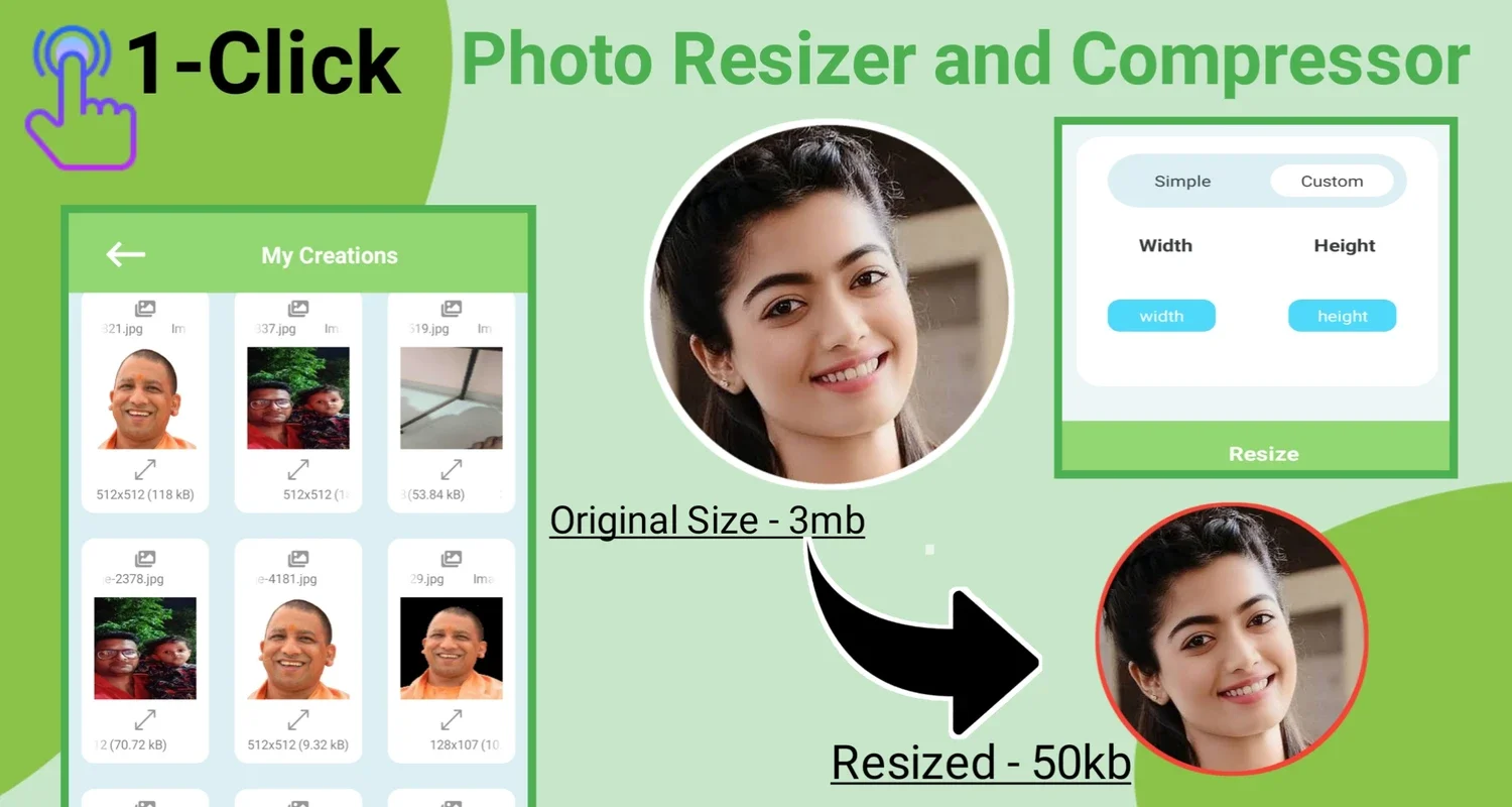 Resizzo - Reduce Photo Size App for Android