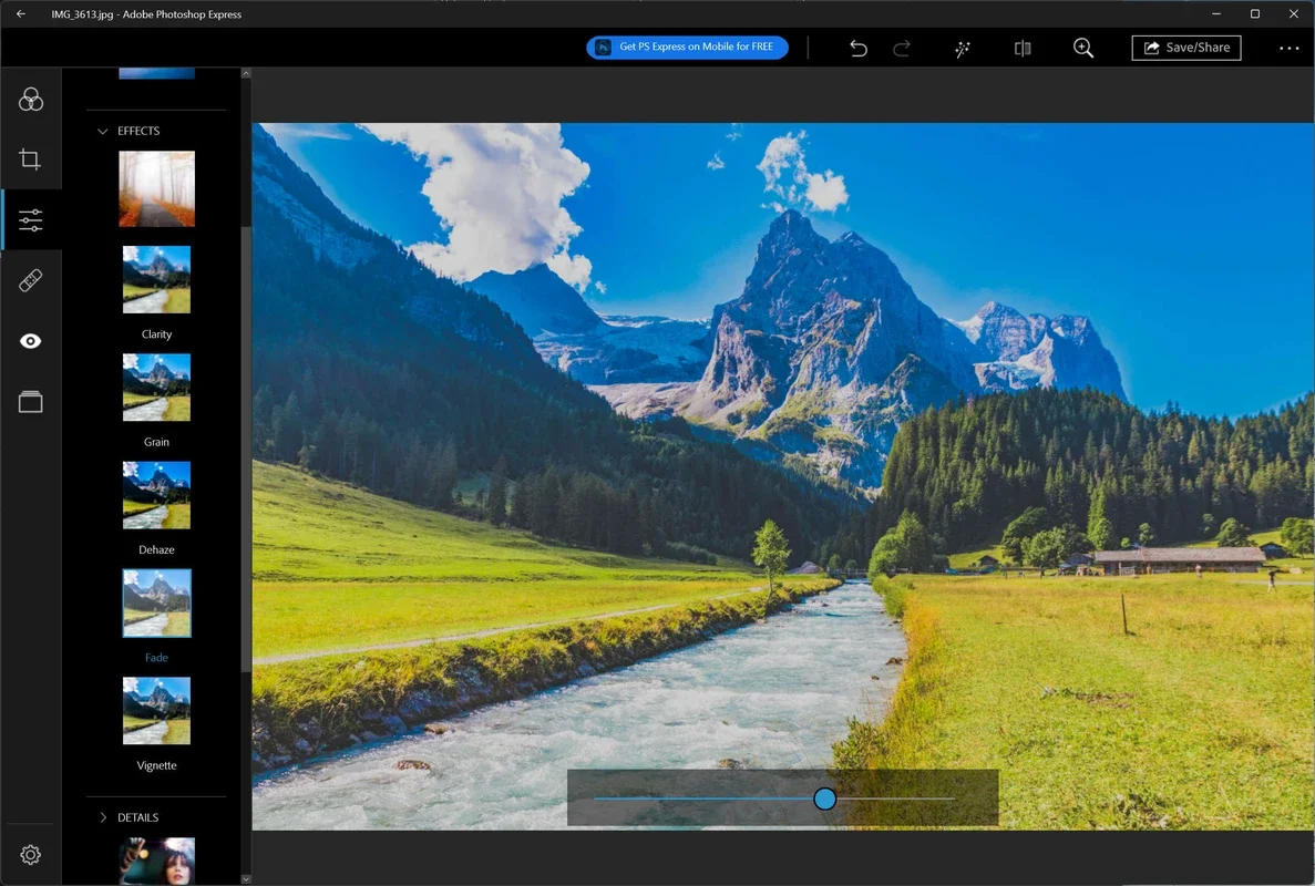 Adobe Photoshop Express for Windows: Free Photo Editing Software