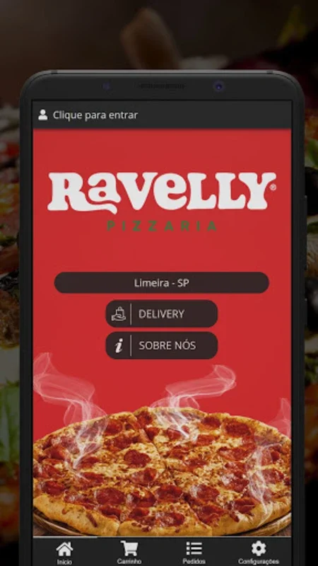 Ravelly Pizzaria for Android - Effortless Pizza Ordering