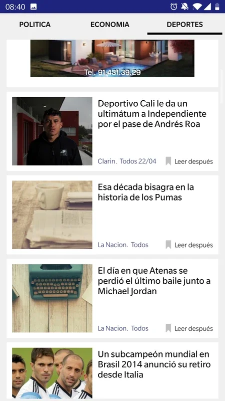 Noticias for Android - Stay Informed with the Latest News