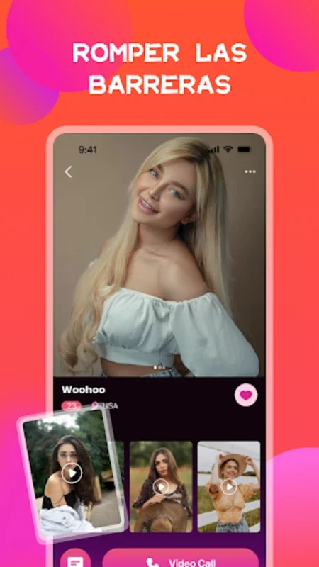 Woohoo - Live Video Chat for Android: Global Connections