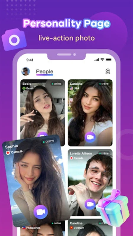 TenderU - Real Video Chat for Android: Secure Global Socializing