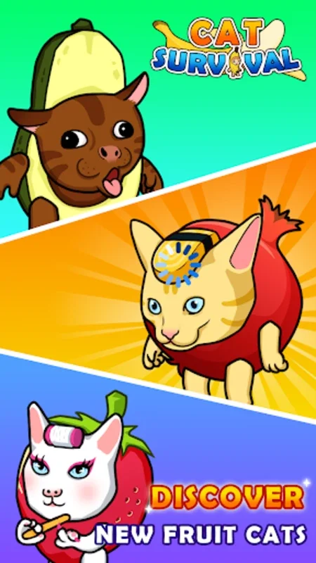 Cat Survival - Animal io for Android: Merge Meme Cats