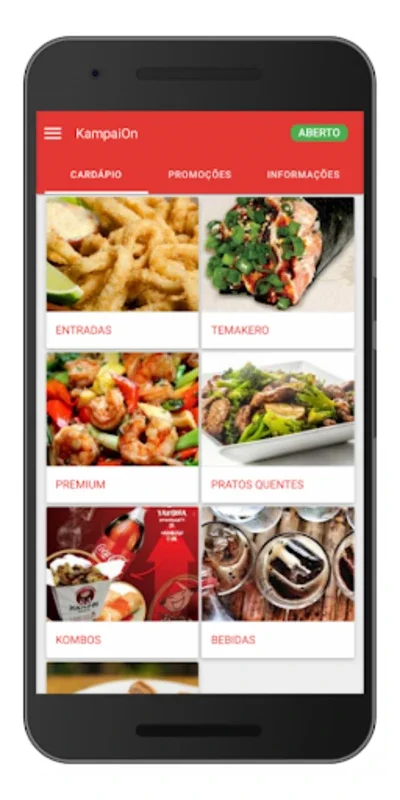 Kampai On for Android - Simplify Your Dining