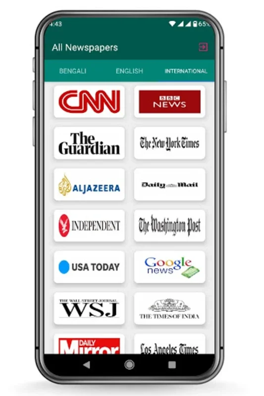 All Newspapers for Android - Access Diverse News